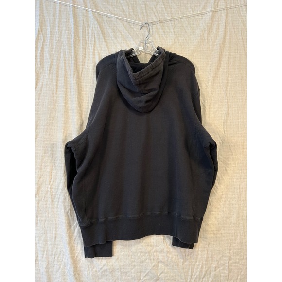 Mens Nike Oregon Ducks Hoodie Mens XXL Black & Yellow Pullover Sweatshirt #2017 - Picture 12 of 16